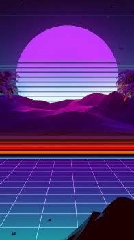 Les Fonds D Cran Esth Tique Vaporwave Synthwave Style R Tro Ios