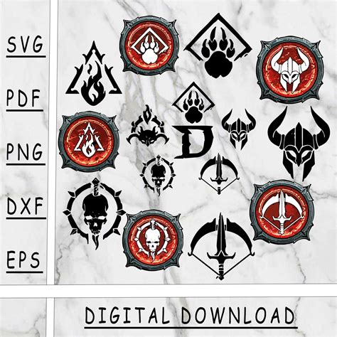 Diablo Class SVG, Diablo Class Png, Diablo Class Pdf, Dxf, Eps, Instant ...