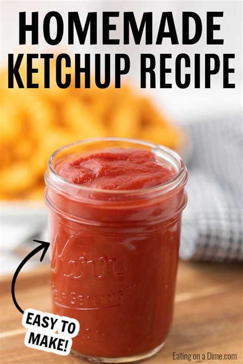 Easy Homemade Ketchup Recipe Artofit