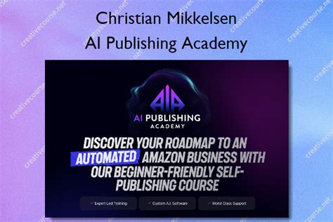 Ai Publishing Academy Christian Mikkelsen Creative Course