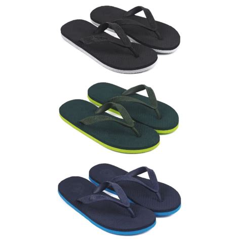 Jual Sendal Jepit Ortuseight Derby Sandal Black Green Navy Original