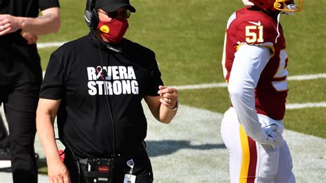 Washington Football Team: Head coach Ron Rivera is cancer-free