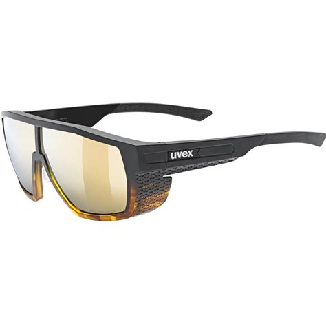 Uvex Mtn Style CV Brille Havanna Matt Fade Colorvision Mirror Champagner