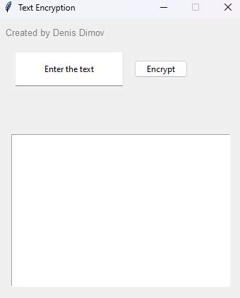 GitHub DDimov03 Text Encryption This Python Application Provides A