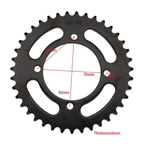 Buy Chains Mm T T T Motorcycle Chain Sprockets Rear Back