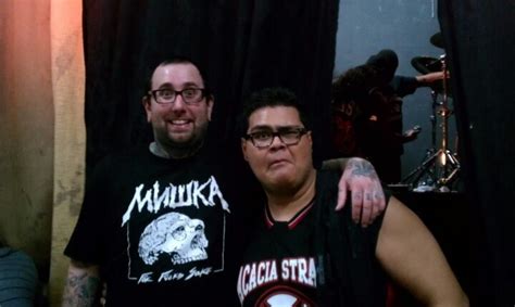 With Vincent Bennett Vocalist Of The Acacia Strain Acacia Strain