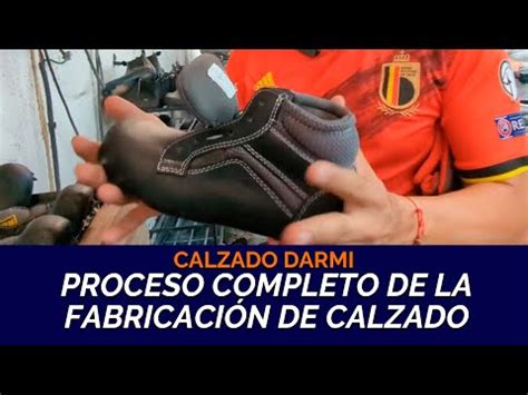 Proceso completo de la Fabricación de Calzado YouTube