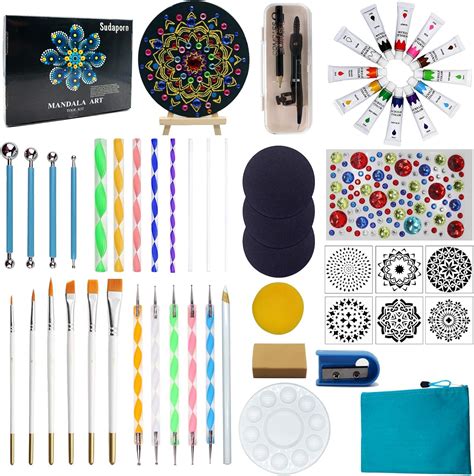 Amazon Pcs Mandala Dotting Tools Painting Kit With Acrylic