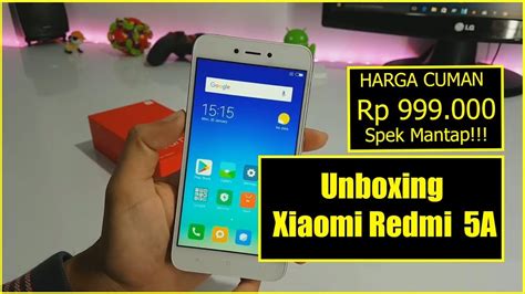 Gile Harga Cuman Rp Unboxing Xiaomi Redmi A Indonesia