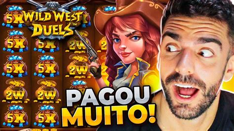 NÃO ACREDITEI QUE PAGOU ESSE BONUS NO WILD WEST DUELS YouTube