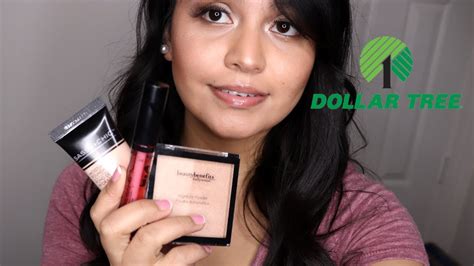 Full Face Of Dollar Tree Makeup Dollar Store Makeup Tutorial Youtube