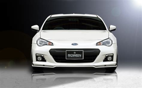 Rowen Wet Carbon FRP Front Bumper Without LED For 2012 16 Subaru BRZ