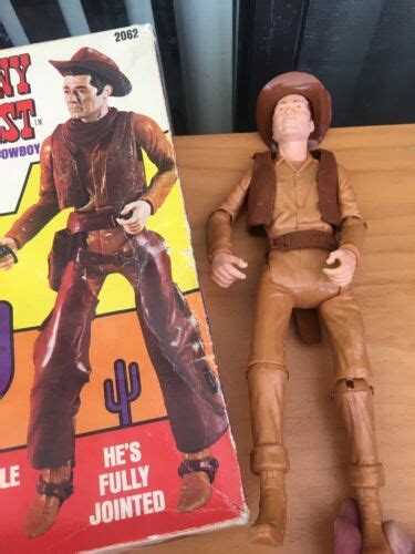 Vintage Marx Johnny West Action Figure Box Accessories Ebay