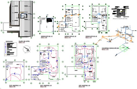 House Plan With Electrical Layout