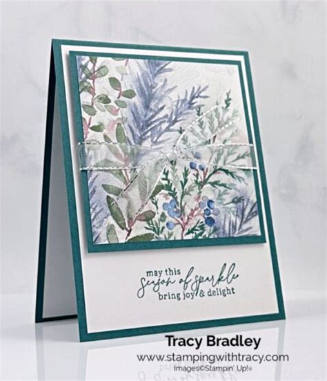 Stampin Up Magical Meadow Stamping With Tracy