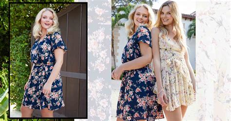 Trendy Spring Dresses Floral Print Dresses For Spring