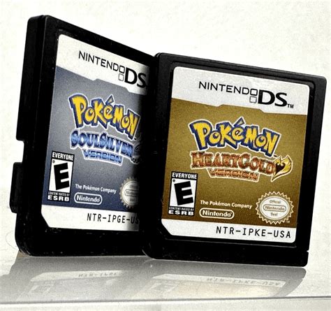 Pokemon Bundle⭐heartgoldsoulsilver Version⭐nintendo Ds 3ds Authentic