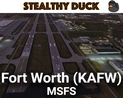 Perot Field Fort Worth Alliance Airport For Msfs By Stealthy Duck