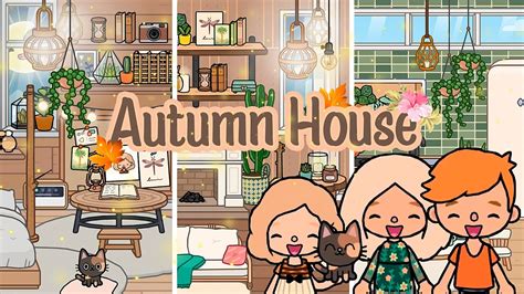 Autumn House Design Toca Boca House Ideas New Aesthetic Outdoor