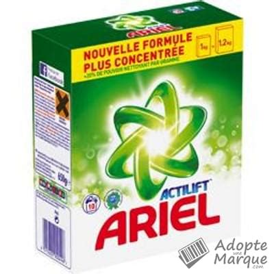 Ariel Actilift Lessive en poudre Régulier Le baril de 10 doses