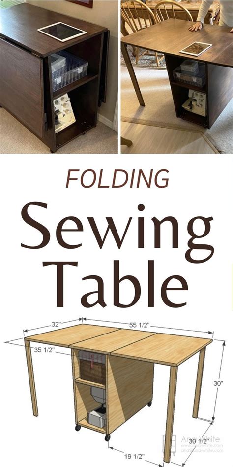 Folding Table Diy Artofit