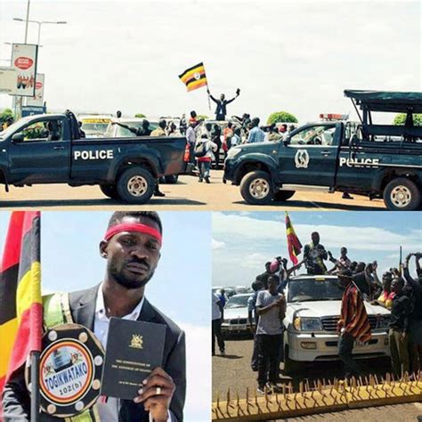 Police Explain Why Bobi Wine Was Held At Entebbe Airport