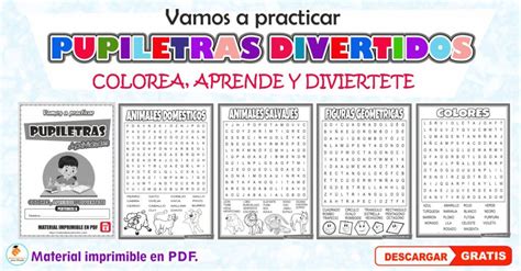 Pupiletras Cuaderno De Actividades Aprende Y Diviertete