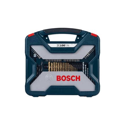 Kit de Bits e Brocas 100 peças X Line Bosch