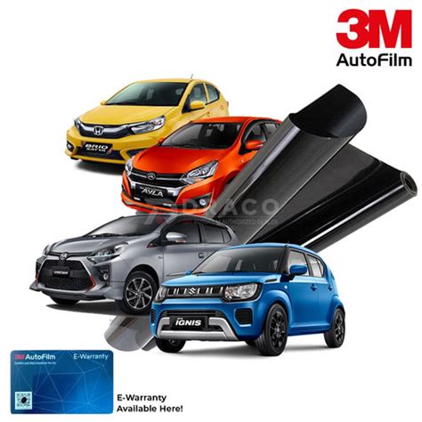 Promo Kaca Film 3M ORIGINAL Crystalline Windshield Only SMALL CAR Cicil