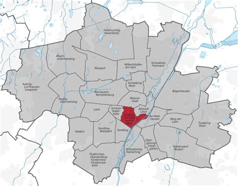 File Munich Ludwigsvorstadt Isarvorstadt Svg Munich Atlas Map Map