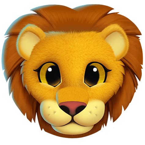 🦁 Lion on Twitter Emoji Stickers 13.1