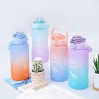 Jual Ataru 1 5 Ltr Botol Minum Tritan Dengan Handle Ombre Hijau Mint