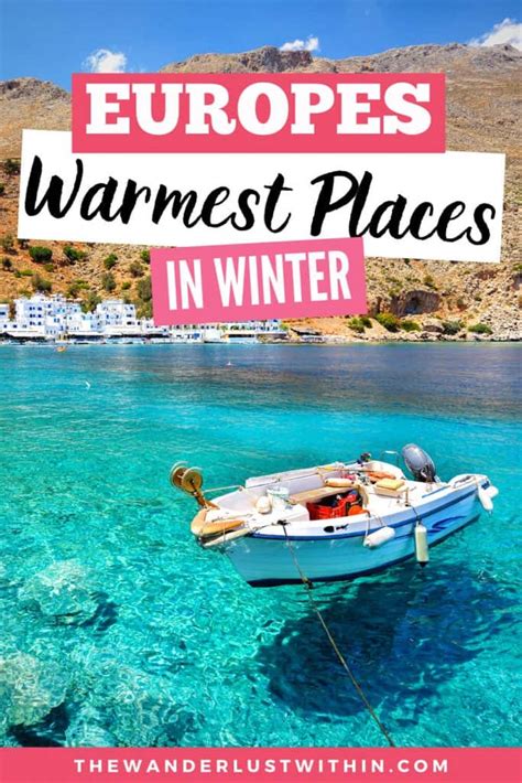 15 Best Winter Sun Destinations in Europe for 2022 - The Wanderlust Within