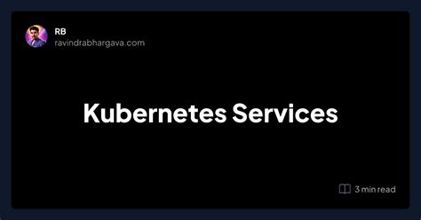 Kubernetes Services