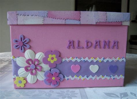 Pin Cajas Decoradas Con Adornos En Goma Eva Forlatdyndnsorg On