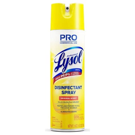 Lysol® 19 Oz Disinfectant Spray (Original) | RLW Supply Co