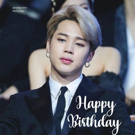 Happy Birthday Jimin Greet Bts Park Ji Min Using These Best Wishes