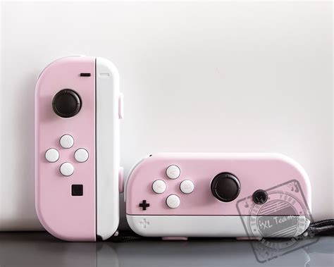 Custom Pastel Pink Nintendo Switch Joy-con Joycon Controllers - Etsy