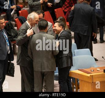 Syrian Ambassador To The United Nations Bashar Ja Afari Addresses A