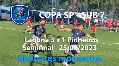 Laguna X Pinheiros Copa Sp Sub Melhores Momentos Psg Academy