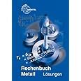 Rechenbuch Metall Lösungen zu 10307 Dillinger Josef Escherich