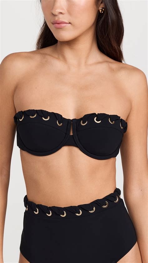 Zimmermann Alight Eyelet Balconette Bikini Top Shopbop