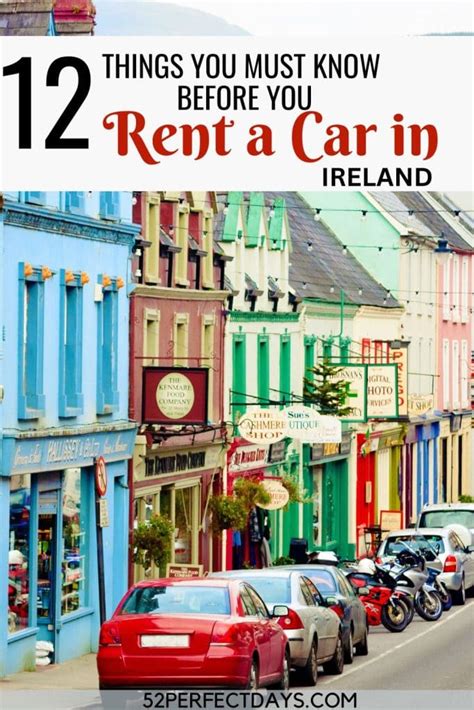 10 Things To Know When Renting A Car In Ireland 52 Perfect Days