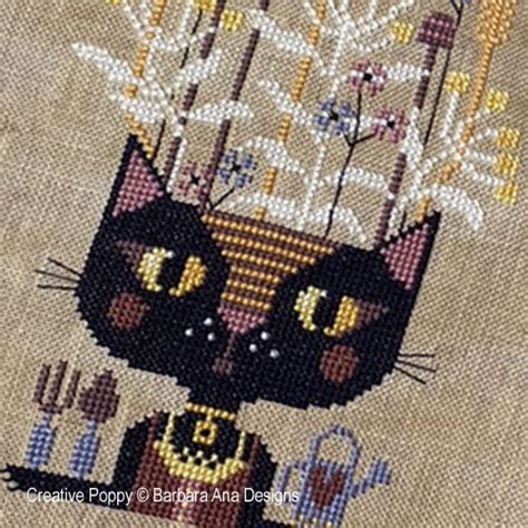 Barbara Ana Designs Wildflowers Cross Stitch Pattern