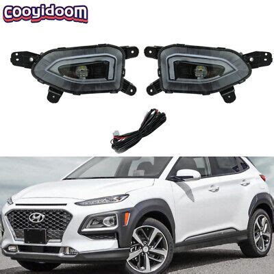 For 2018 21 Hyundai Kona LED Front Bumper Turn Signal Lamp Daytime