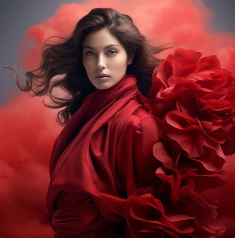 Crimson Blossom Elegance Midjourney 5 2 Image FULL PROMPT Promptalot