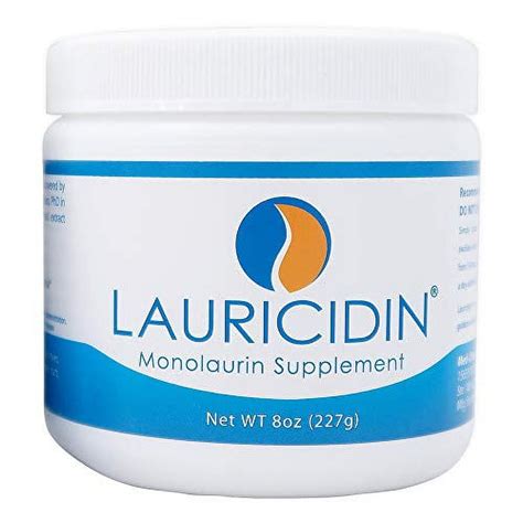 Lauricidin Original Monolaurin Supplement 3000mg Per Serving For