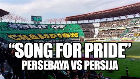 MERINDING Song For Pride Menggema Di Laga Persebaya Vs Persija YouTube