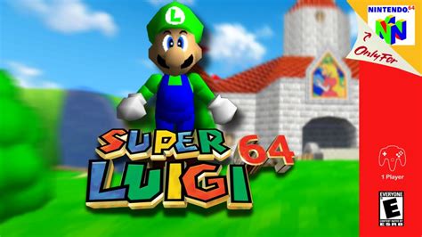 Super Luigi 64 From Source Code Longplay N64 Youtube