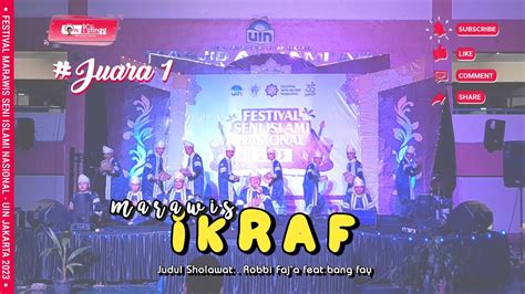 Wow Marawis Ikraf Festival Marawis Seni Islami Nasional Uin